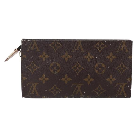 LOUIS VUITTON Monogram Bucket GM Accessory Pouch Vintage LV Auth 150249